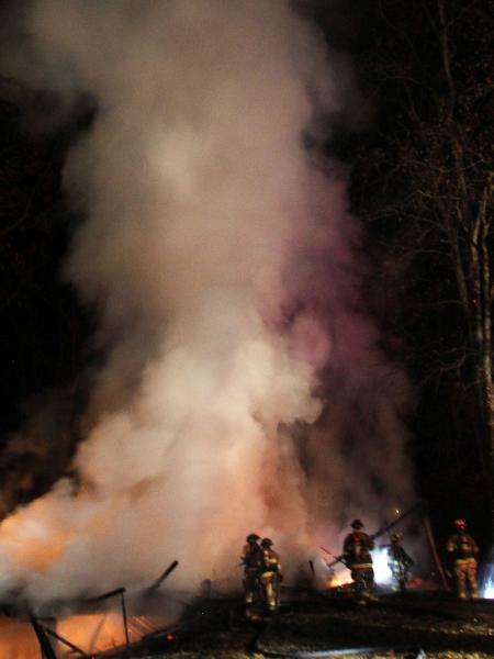 33 Hillside Ave. Structure Fire, October 2014, Photo by Frank Becera
