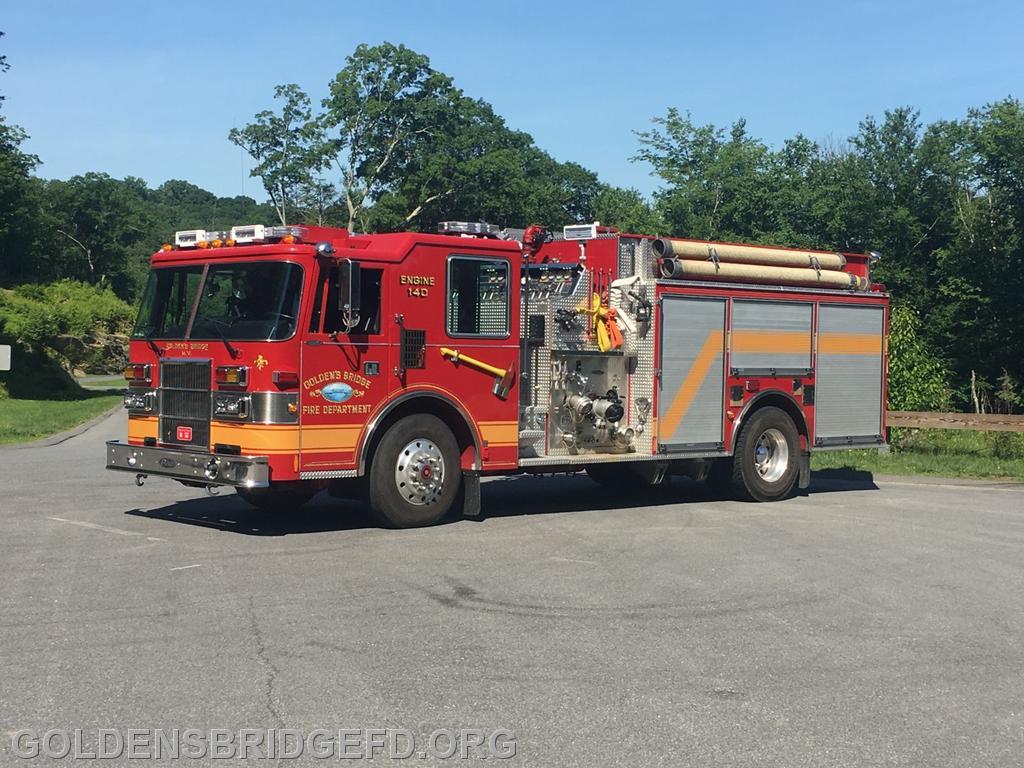 Engine 140-1994 Pierce Lance
1,500 GPM Pump/1,000 Gallon Tank
Retired in 2026